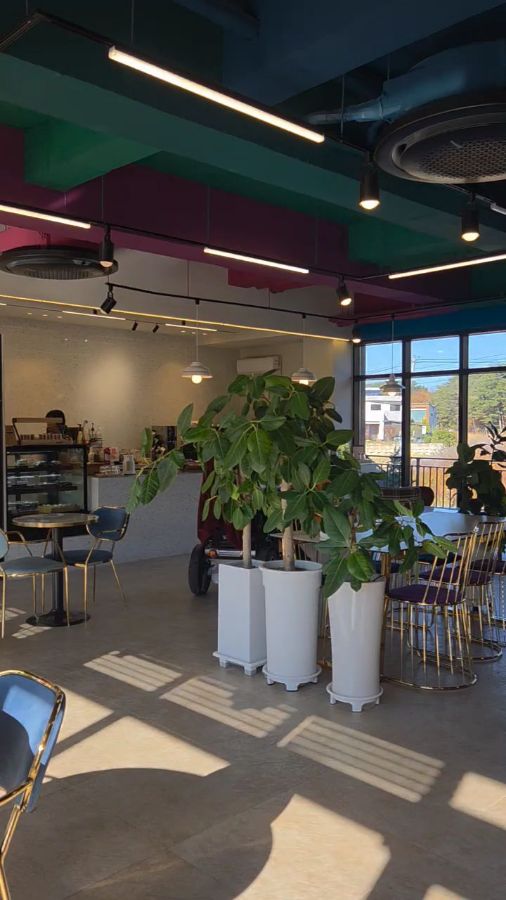 카페 내부 전경