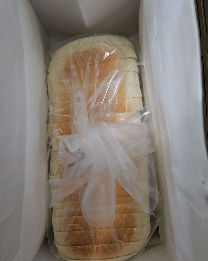 포장된 화이트리에 식빵