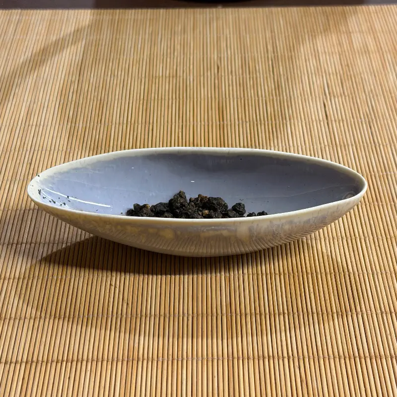 다사의 찻잎, 섬세한 질감이 느껴지는 모습