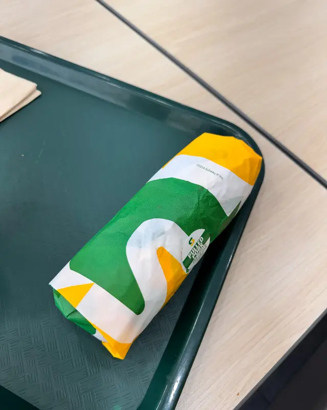 포장된 샌드위치