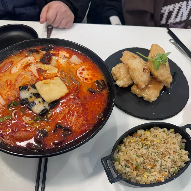 마라탕과 꿔바로우, 볶음밥