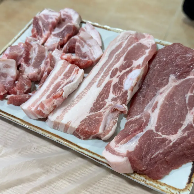 흑돼지 한상차림