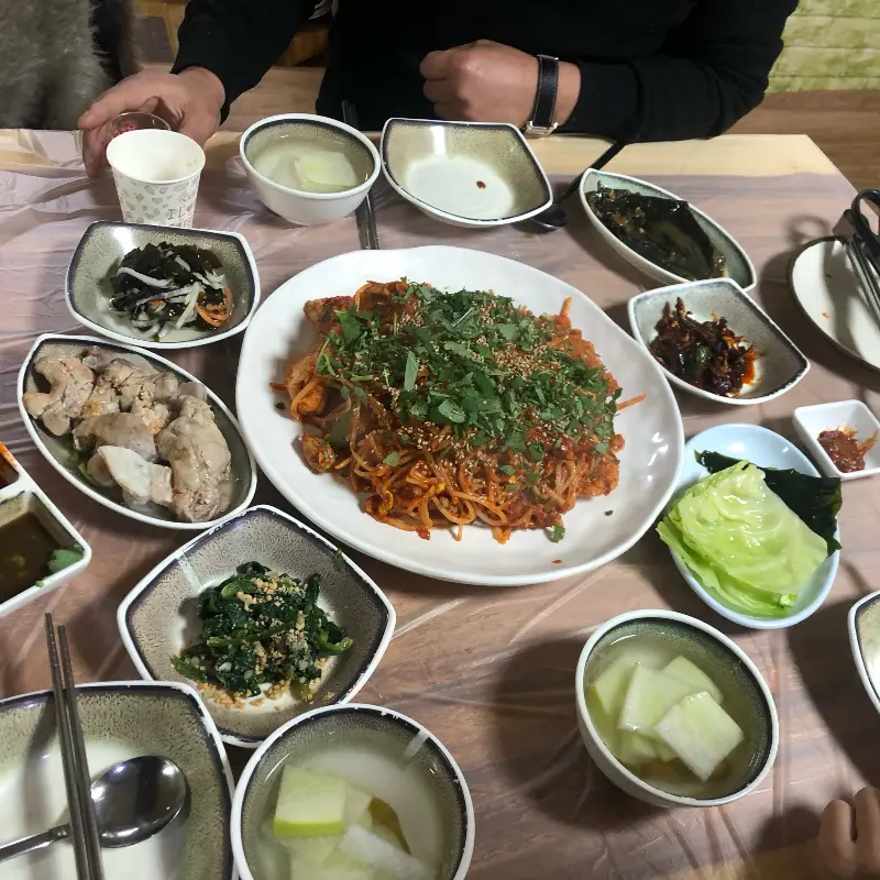 푸짐한 한 상 차림