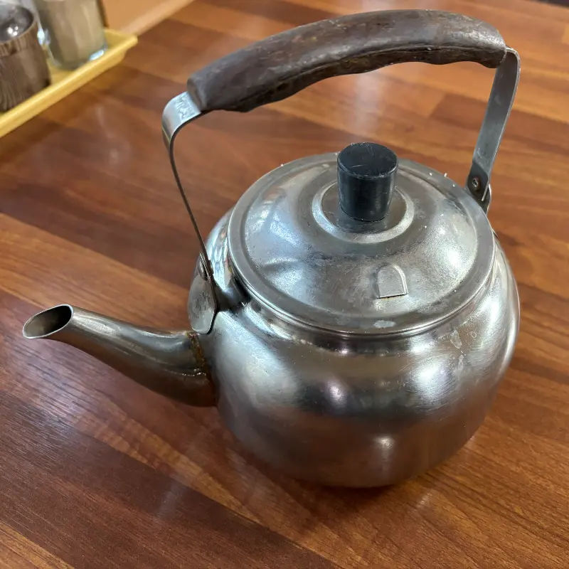 따뜻한 면수 주전자