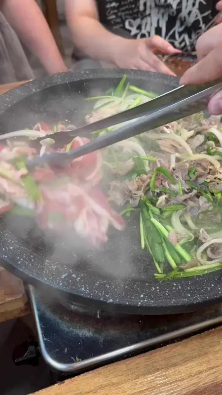 오리불고기 조리 과정 2