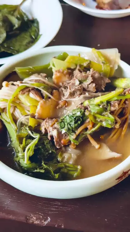 맛있는 버섯전골 한 그릇