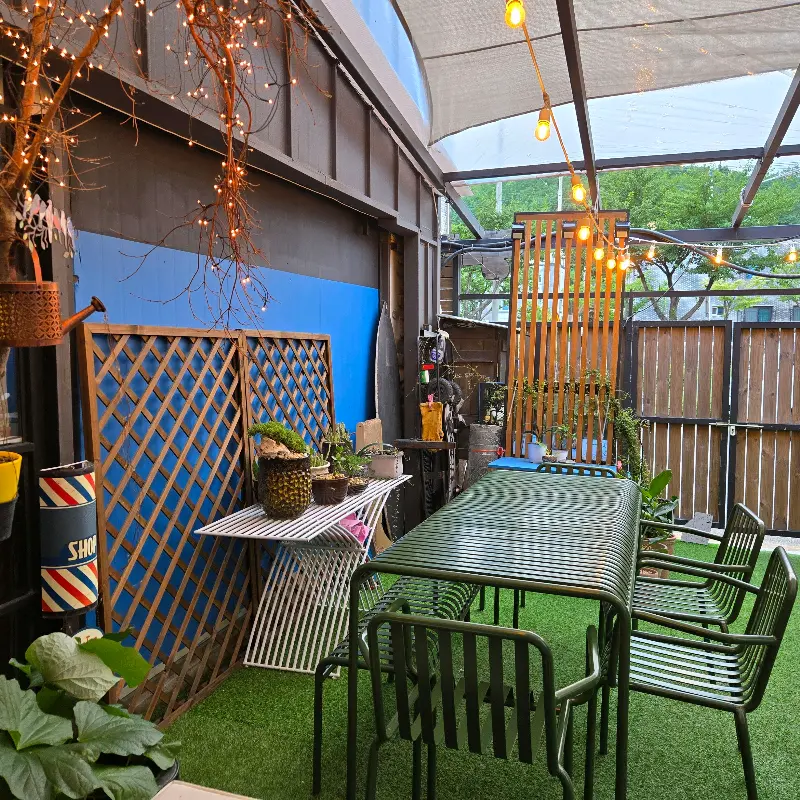 엉클맘 외부 테라스