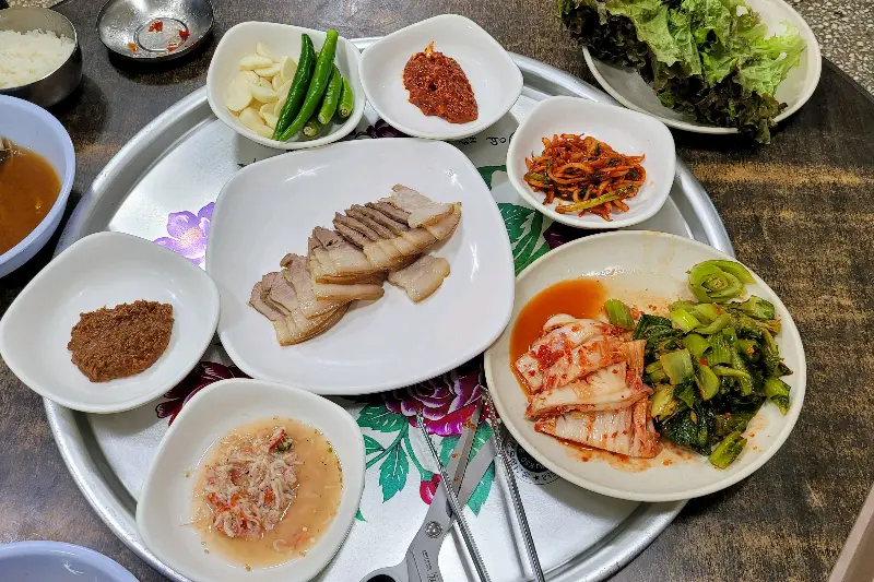 푸짐한 한 상 차림