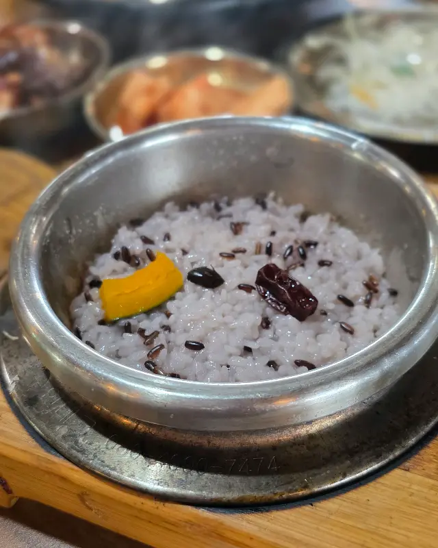 다양한 나물 반찬