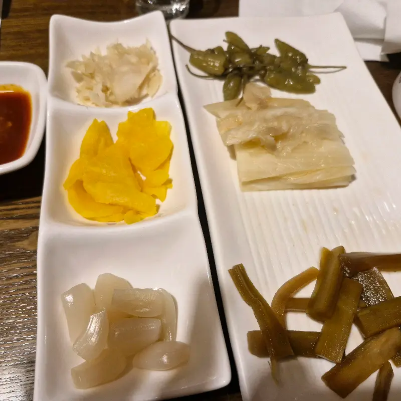 다채로운 곁들임 찬