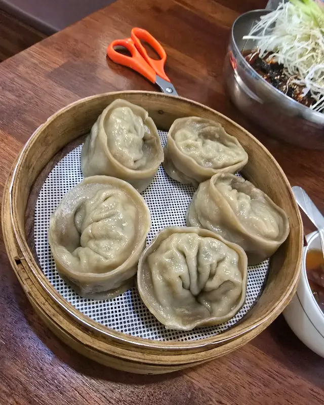 이조막국수 메밀만두