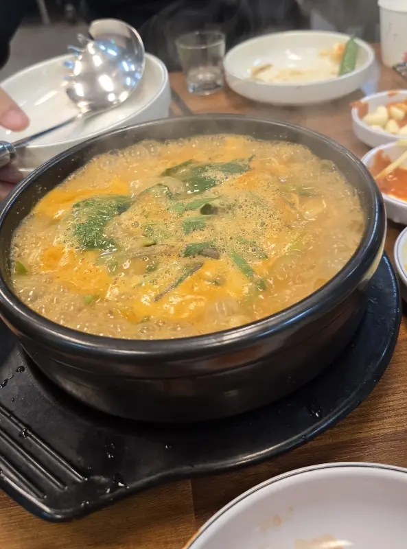 뜨끈하고 구수한 어죽