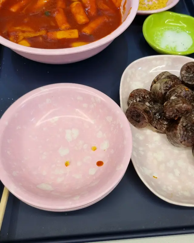 스텔라 떡볶이의 순대