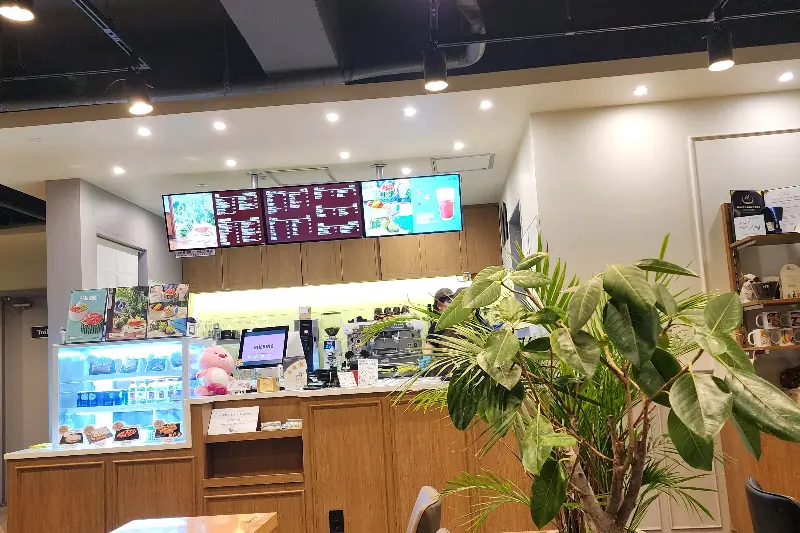 설빙 매장 내부