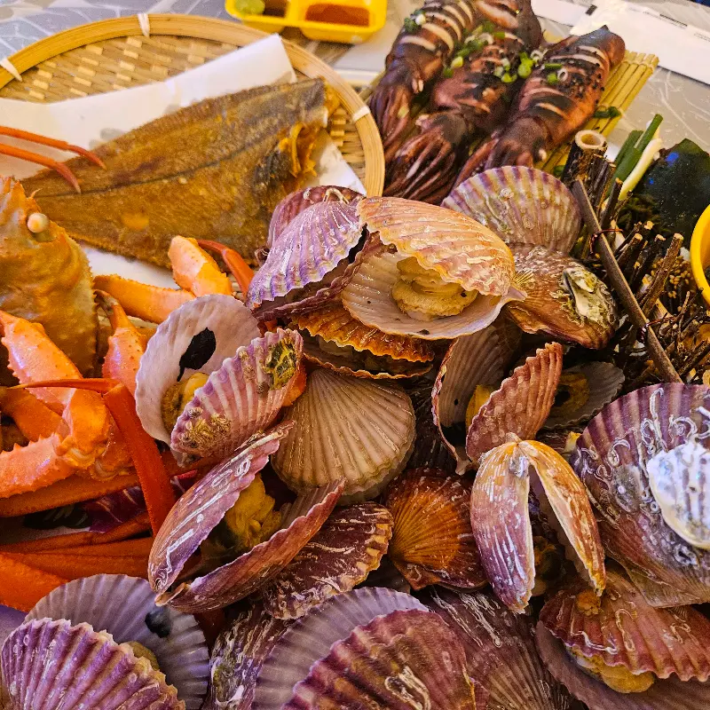 신선한 해산물