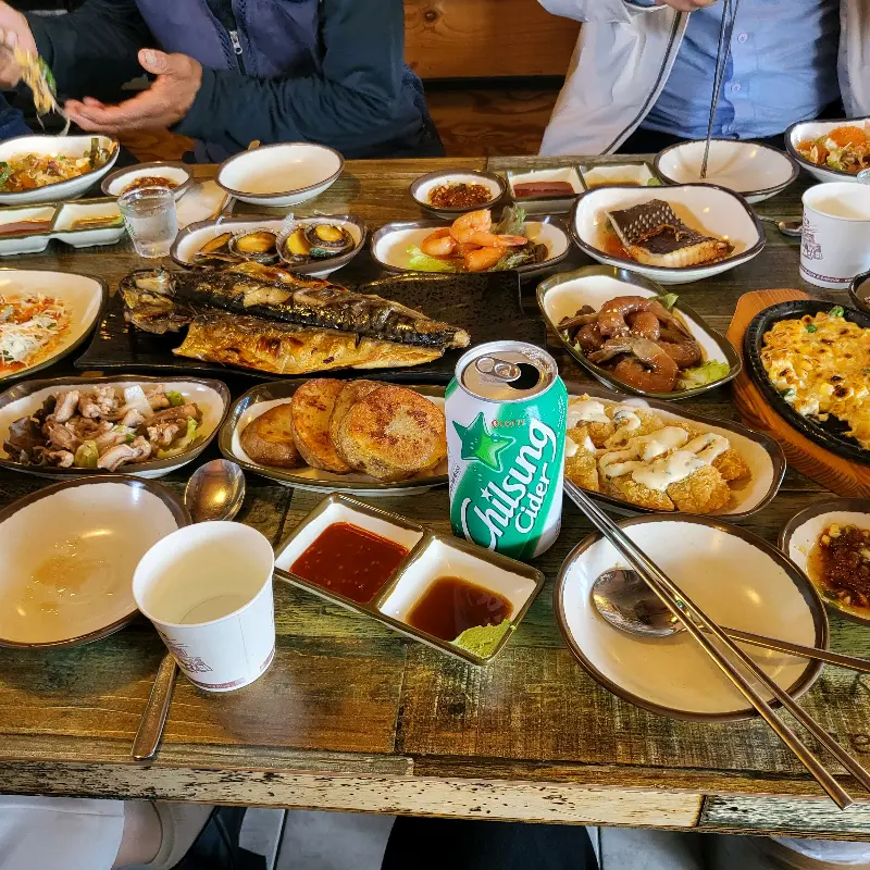 싱싱함이 느껴지는 해산물