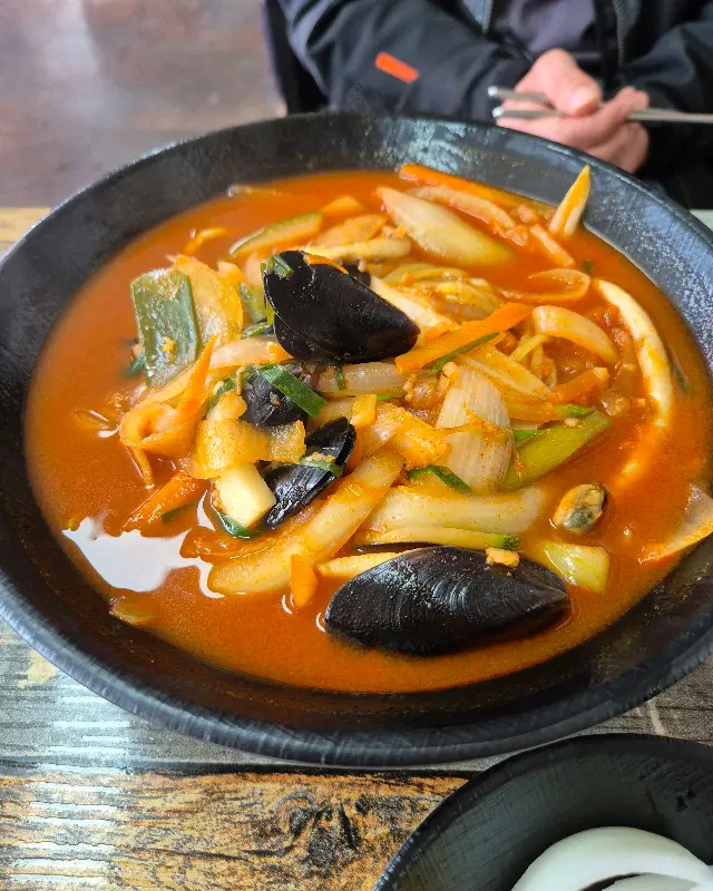 해물이 듬뿍 들어간 짬뽕