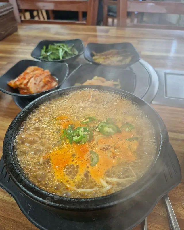 해장국 한상차림