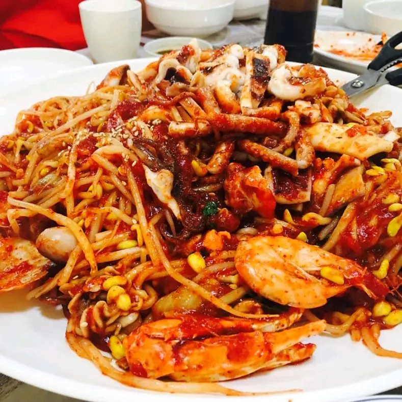 해물찜의 푸짐한 비주얼