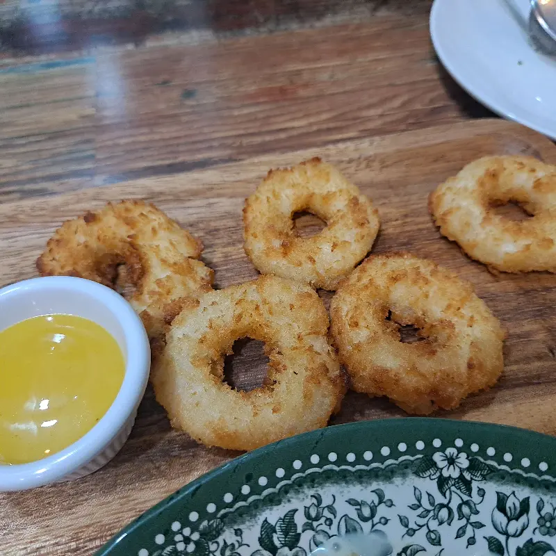 동그란 모양이 귀여운 튀김