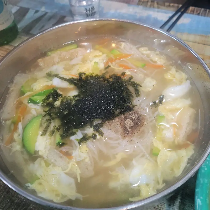 시원한 국수