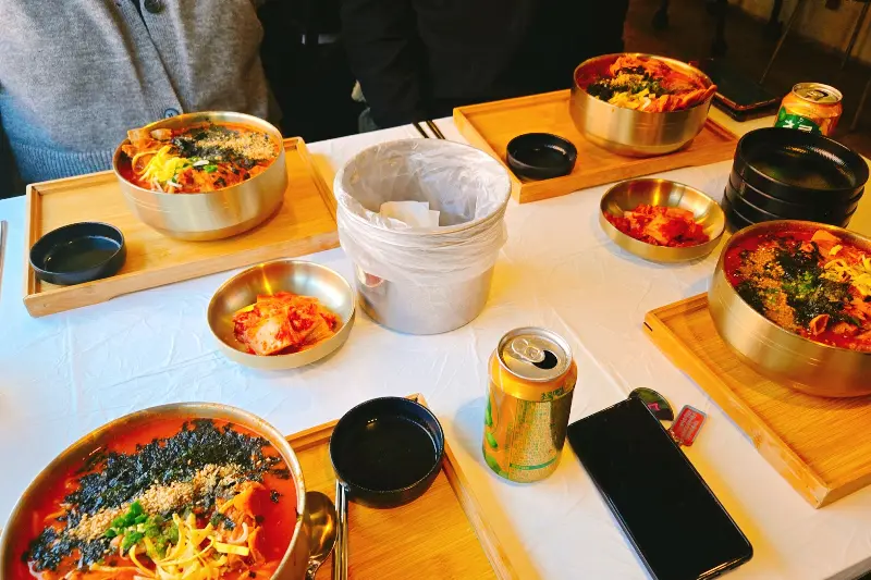 푸짐한 한 상 차림