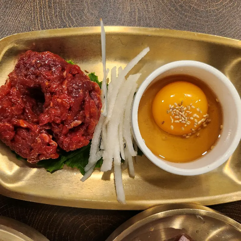 무등소갈비 육회