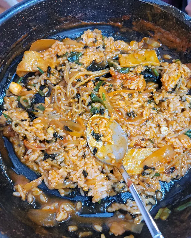 떡볶이 볶음밥