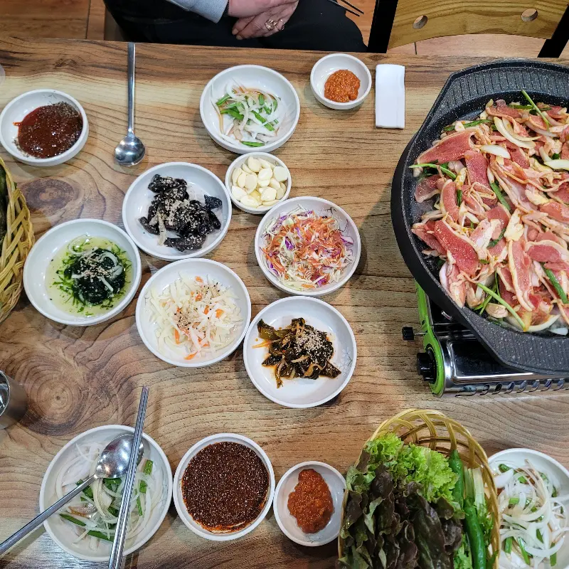 푸짐한 한 상 차림