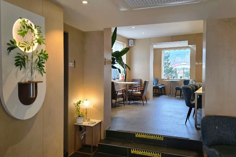 영명커피 내부 인테리어