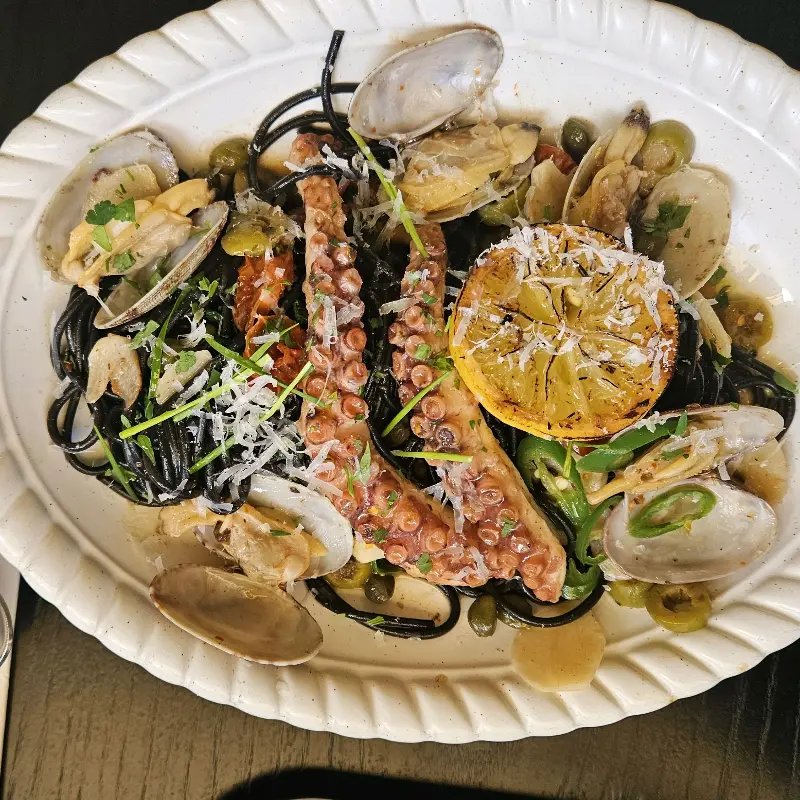 앙젤리제의 통문어 청양고추 파스타