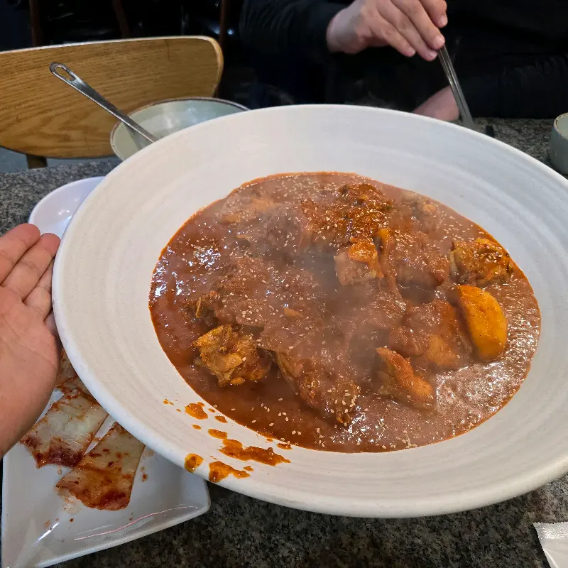 닭볶음탕 클로즈업