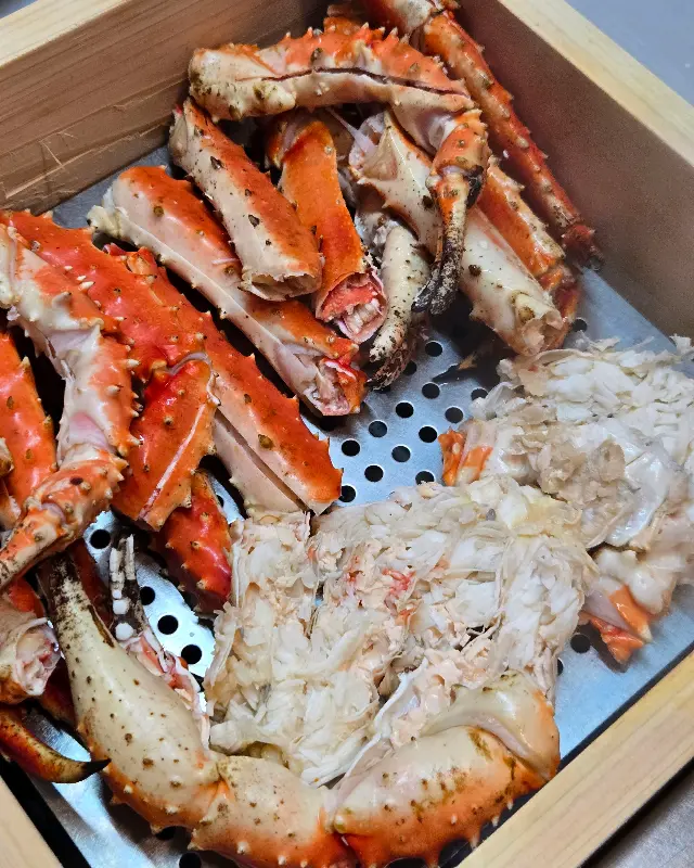 살이 꽉 찬 대게