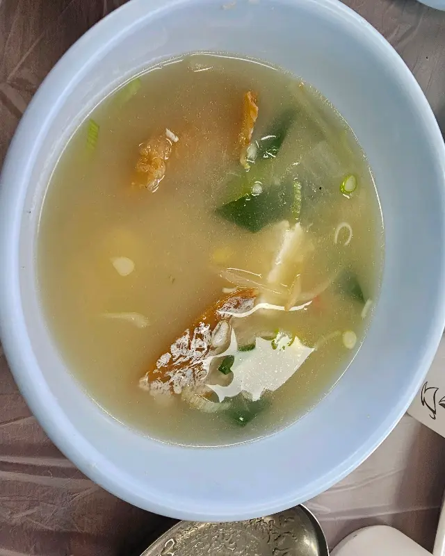 시원한 황태해장국