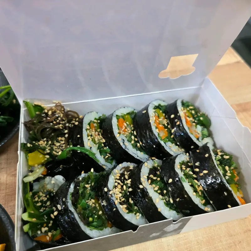 어멍김밥 포장