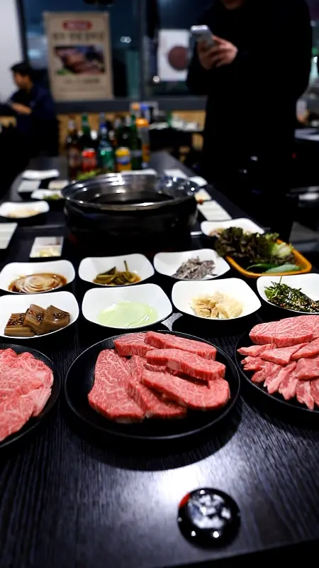 미감정육식당 내부 모습