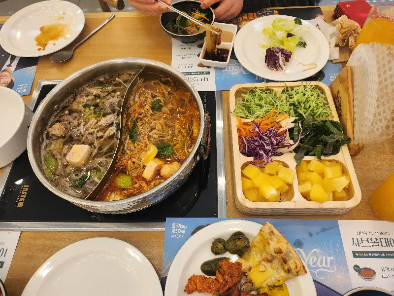 푸짐한 한 상 차림