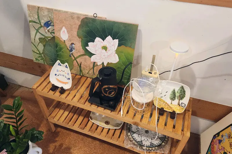 카페 내부 장식