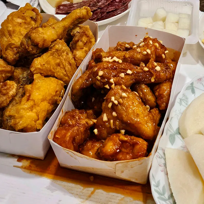 두 마리 치킨 세트