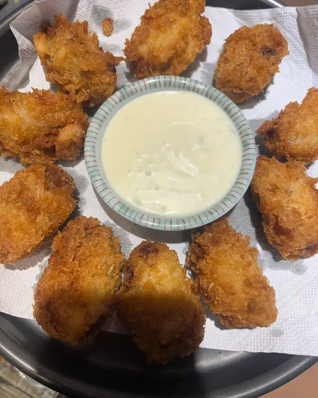 바삭하게 튀겨진 군만두