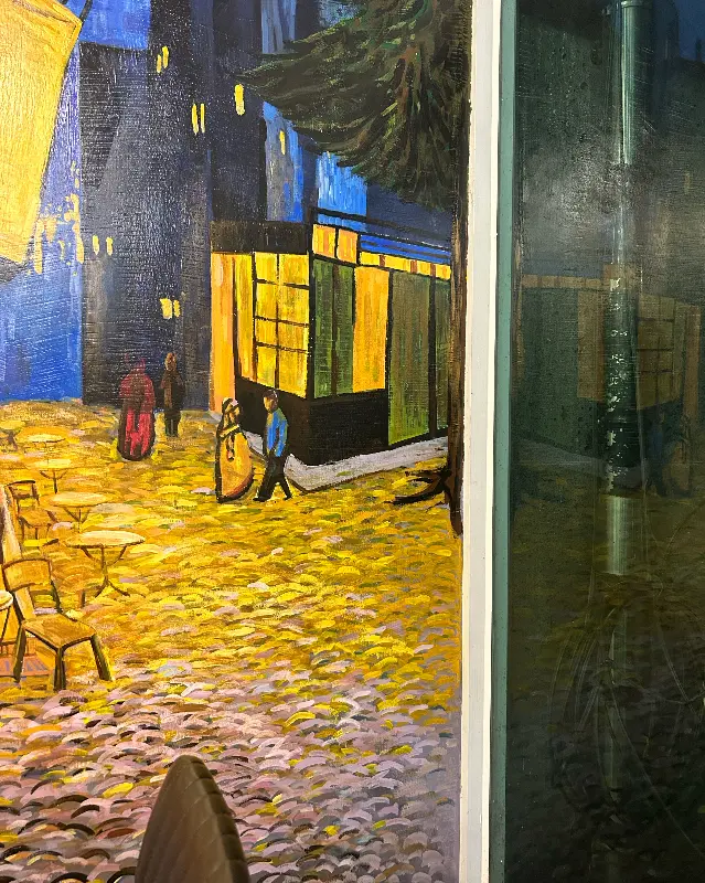 고흐의 밤의 카페 테라스 그림