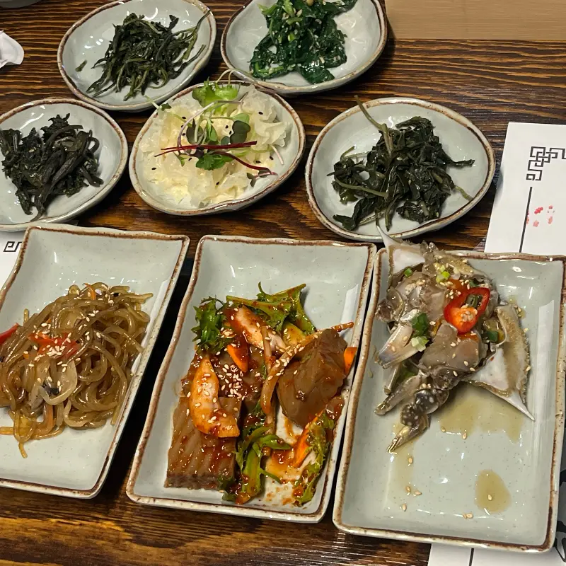 정갈한 한 상 차림