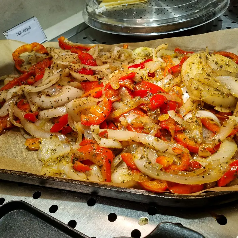 양파와 파프리카 볶음