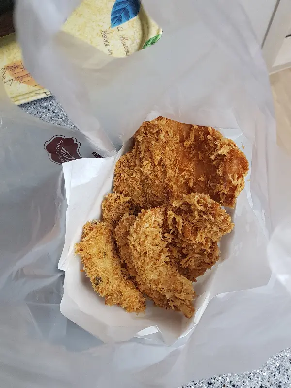 포장된 돈까스