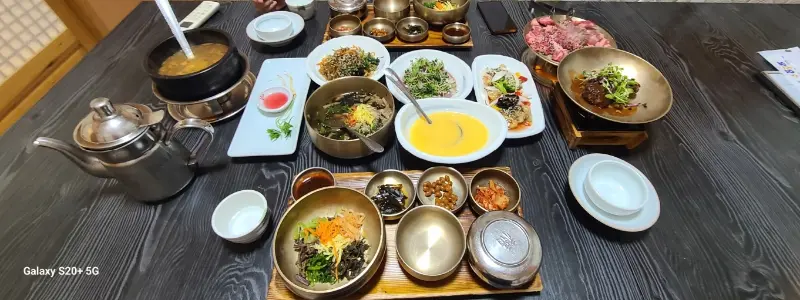 모심정 한상차림