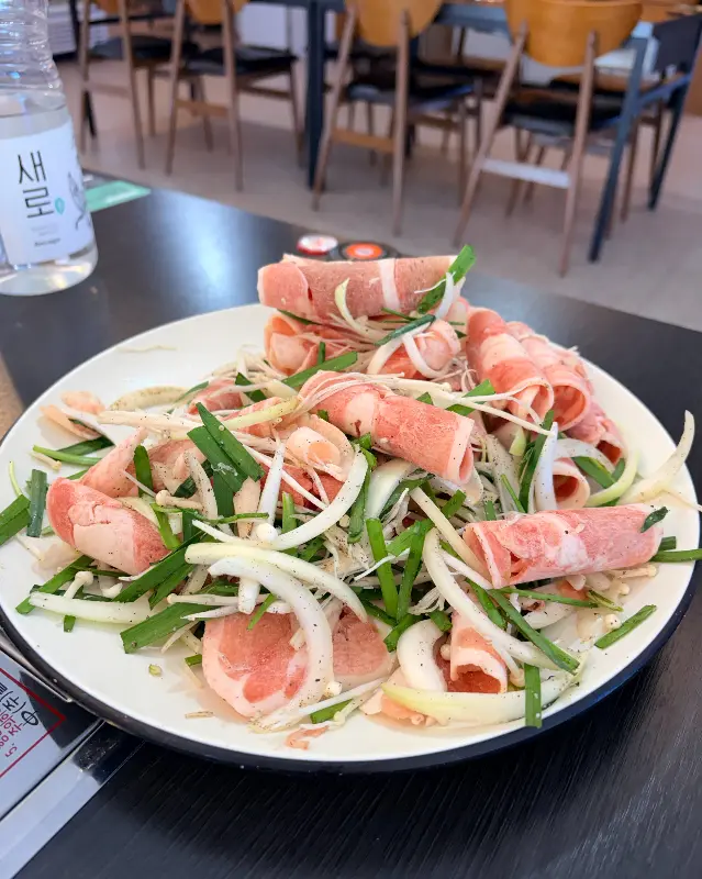 싱싱한 오리고기의 자태