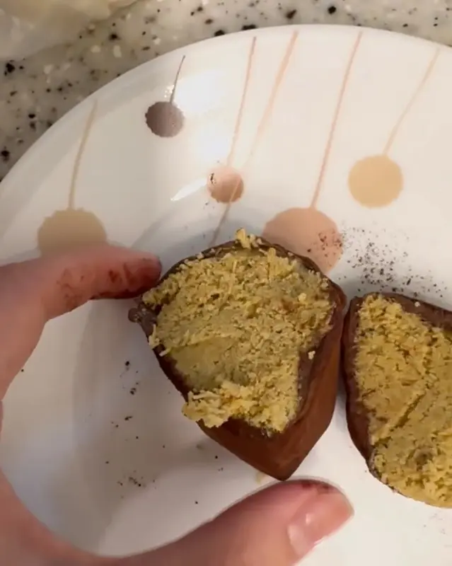 사빠딸 샌드 베이글의 단면