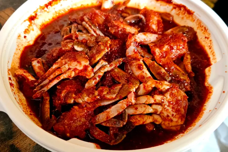 매콤달콤한 양념게장