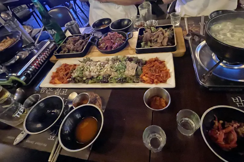 푸짐한 한 상 차림