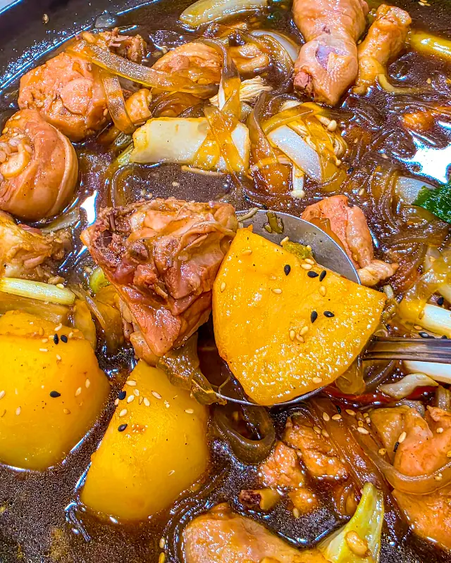 닭도리탕 확대 사진